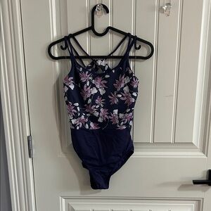 Floral leotard